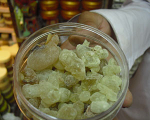 Photo 2. Frankincense (Photo: Ministry of Tourism, Sultanate of Oman)