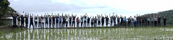 Celebration of Dipit’s rice paddy restoration after 20-year abandonment (Photo by Vision Way Communication Co., LTD)